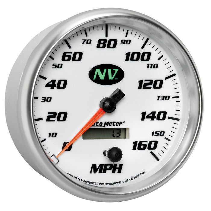AutoMeter 7489 GAUGE; SPEEDOMETER; 5in.; 160MPH; ELEC. PROGRAMMABLE; NV - Truck Part Superstore