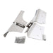 Smittybilt 7493 Windshield Hinges 97-06 Wrangler TJ/LJ Stainless Steel Smittybilt - Truck Part Superstore