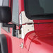 Smittybilt 7493 Windshield Hinges 97-06 Wrangler TJ/LJ Stainless Steel Smittybilt - Truck Part Superstore