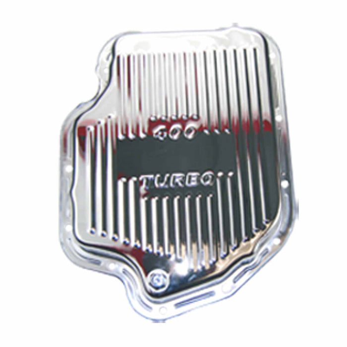 SpeedFx 7493 TH400 2 In Depth Chrome Raised Finned Steel Without Gasket Or Hardware Without D - Truck Part Superstore