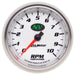 AutoMeter 7497 GAUGE; TACHOMETER; 3 3/8in.; 10K RPM; IN-DASH; NV - Truck Part Superstore