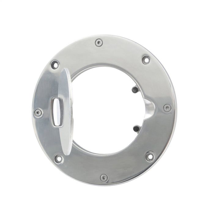 Smittybilt 75000 Gas Cover Billet Style 97-06 Wrangler TJ/LJ Polished Smittybilt - Truck Part Superstore