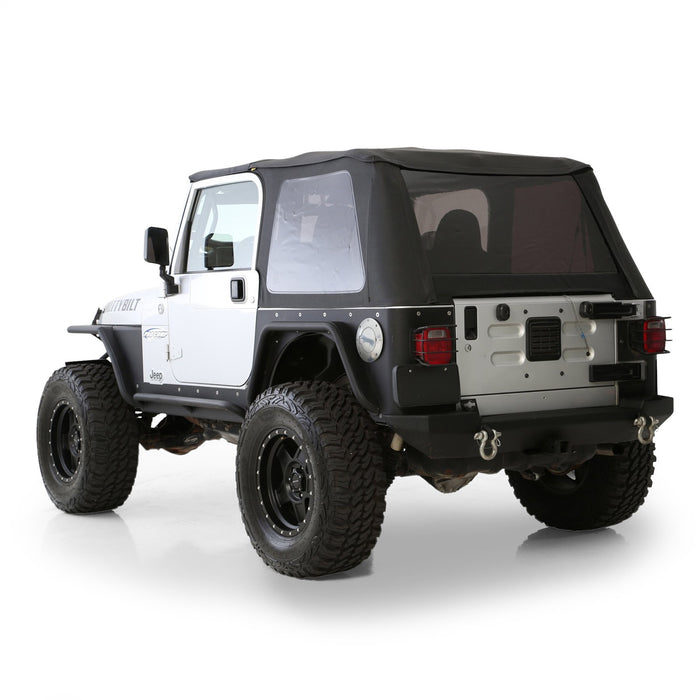 Smittybilt 75000 Gas Cover Billet Style 97-06 Wrangler TJ/LJ Polished Smittybilt - Truck Part Superstore