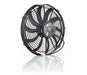 Be Cool 75004 13 Inch Electric Pusher Fan Euro Black High Torque Be Cool Radiator - Truck Part Superstore