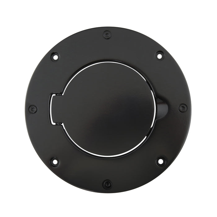 Smittybilt 75006 Gas Cover Billet Style 97-06 Wrangler TJ/LJ Gloss Black Smittybilt - Truck Part Superstore