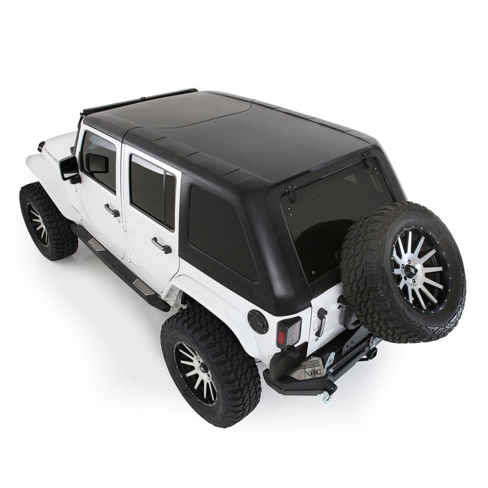 Smittybilt 75007 Gas Cover Billet Style 07-18 Wrangler JK Gloss Black Smittybilt - Truck Part Superstore
