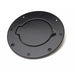 Rampage 75007 Billet Style Fuel Door Cover; Black Off Road Coat; Non-Locking; - Truck Part Superstore
