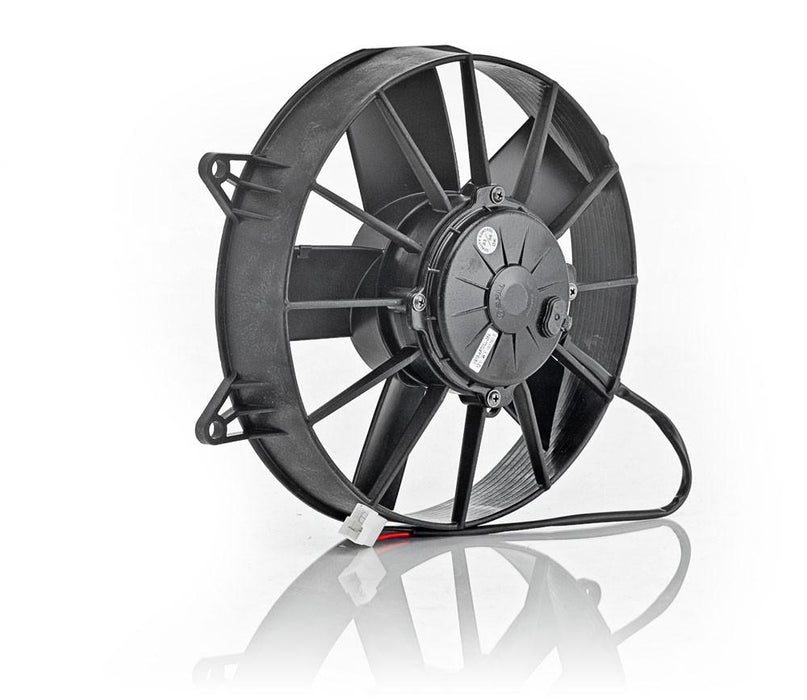 Be Cool 75009 10 Inch Electric Pusher Fan Euro Black High Torque Be Cool Radiator - Truck Part Superstore