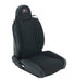 Smittybilt 750115 XRC Suspension Seat Passenger Side 76-18 Wrangler CJ/YJ/TJ/LJ/JK Black Sides Black Center Smittybilt - Truck Part Superstore