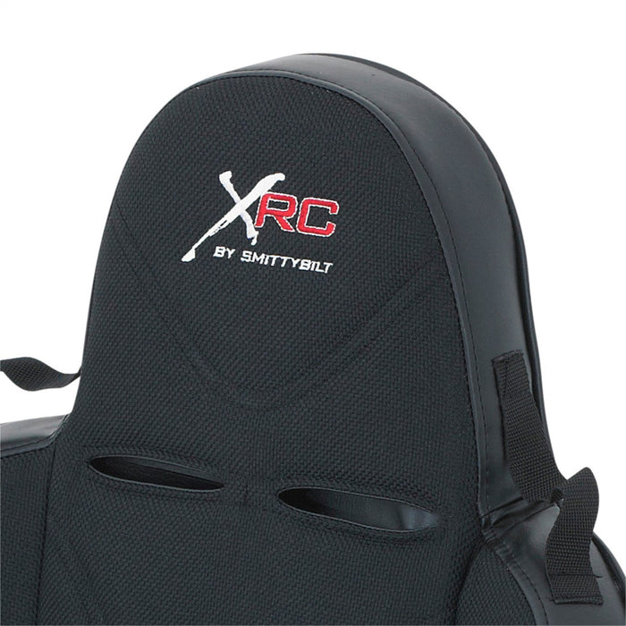 Smittybilt 750115 XRC Suspension Seat Passenger Side 76-18 Wrangler CJ/YJ/TJ/LJ/JK Black Sides Black Center Smittybilt - Truck Part Superstore