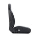 Smittybilt 750115 XRC Suspension Seat Passenger Side 76-18 Wrangler CJ/YJ/TJ/LJ/JK Black Sides Black Center Smittybilt - Truck Part Superstore