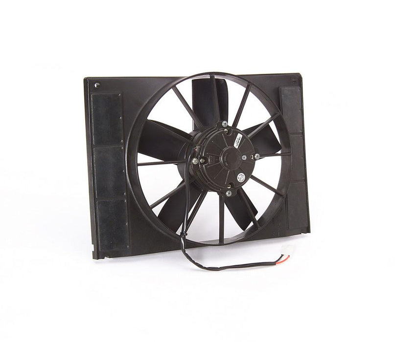 Be Cool 75013 11 Inch Electric Puller Fan Euro Black High Torque Be Cool Radiator - Truck Part Superstore
