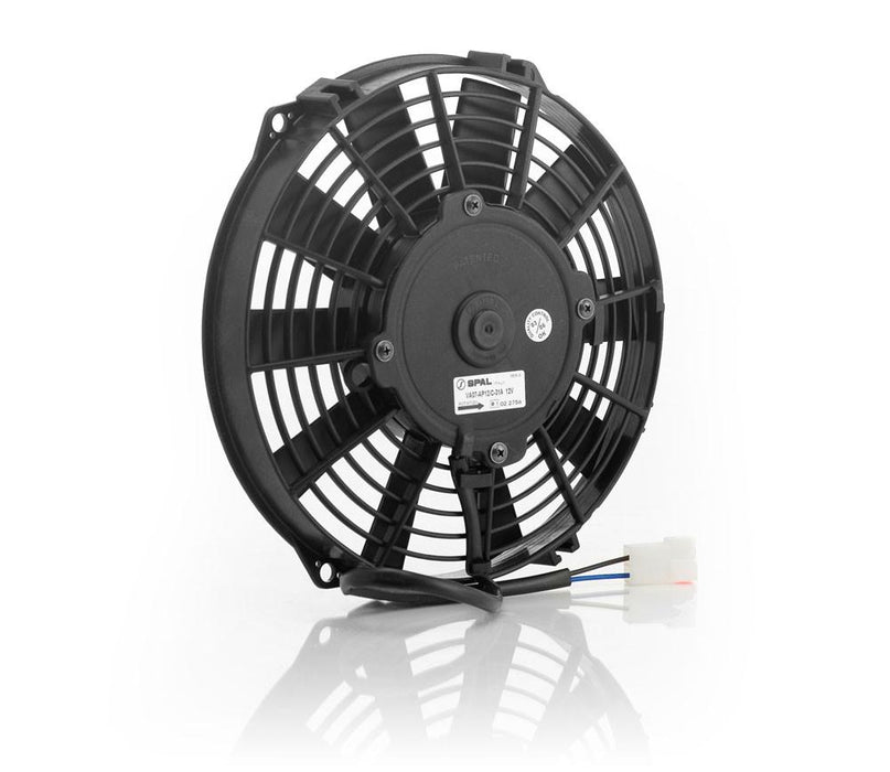 Be Cool 75015 9 Inch Electric Puller Fan Euro Black Thin Line Be Cool Radiator - Truck Part Superstore