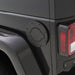 Rampage 750152 Billet Style Fuel Door Cover; Textured Black; Non-Locking; - Truck Part Superstore