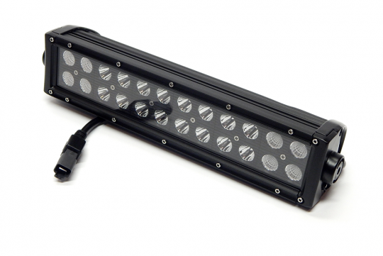 Southern Truck 75015 15.0 Inch LED Light Bar Black Series Double Row Straight Combo Flood/Beam 72W DT Harness 6,480 Lumens Southern Truck Lifts - Truck Part Superstore