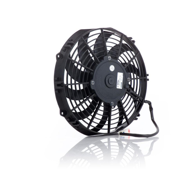 Be Cool 75016 10 Inch Electric Puller Fan Euro Black Thin Line Be Cool Radiator - Truck Part Superstore