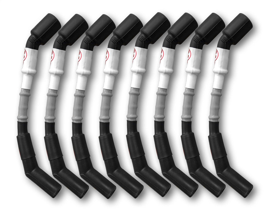 Kooks Custom Headers 750202 11mm Spark Plug Wires (8 pc. Set). Grey with Black Boots. LSX Car - Truck Part Superstore