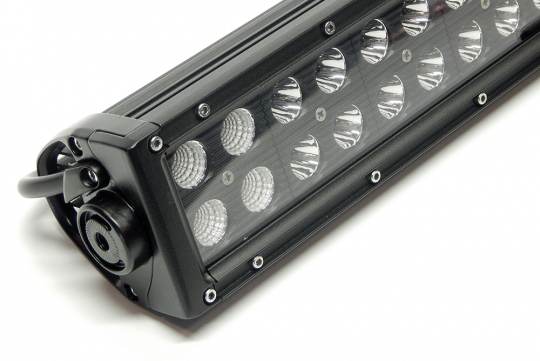 Southern Truck 75020 20.0 Inch LED Light Bar Black Series Double Row Straight Combo Flood/Beam 120W DT Harness 10,800 Lumens Southern Truck Lifts - Truck Part Superstore