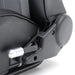 Smittybilt 750211 XRC Suspension Seat Drivers Side 76-2018 Wrangler CJ/YJ/TJ/LJ/JK Black Sides Gray Center Smittybilt - Truck Part Superstore