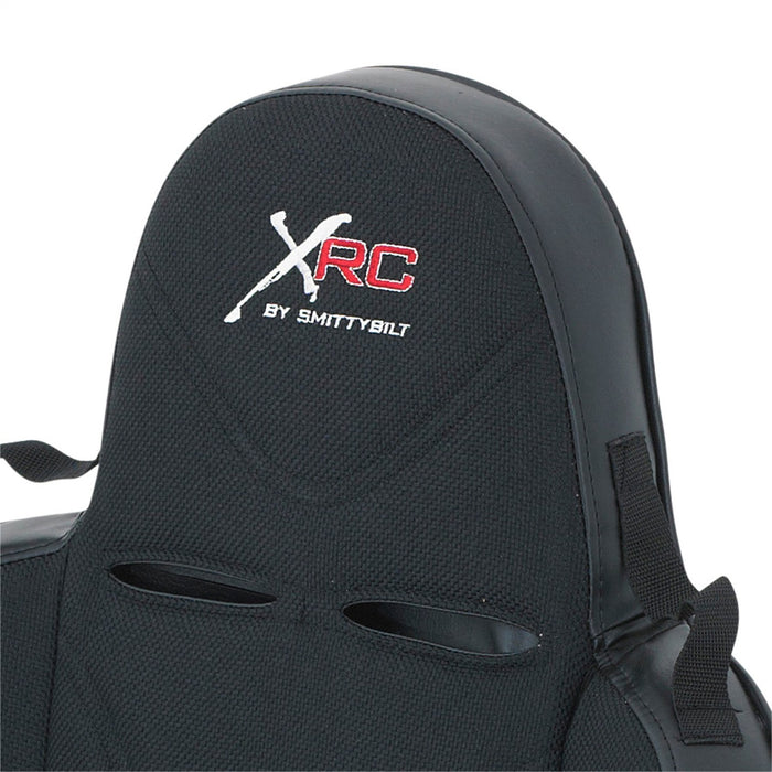 Smittybilt 750215 XRC Suspension Seat Drivers Side 76-2018 Wrangler CJ/YJ/TJ/LJ/JK Black Sides Black Center Smittybilt - Truck Part Superstore
