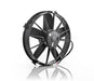 Be Cool 75031 12 Inch Electric Pusher Fan Paddle Euro Black High Torque Be Cool Radiator - Truck Part Superstore