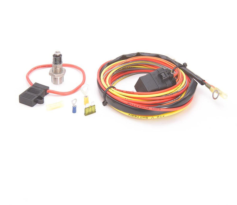 Be Cool 75032 Electric Fan Wiring Harness Kit w/Sending Unit 185-165 Be Cool Radiator - Truck Part Superstore