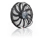 Be Cool 75036 12 Inch Electric Pusher Fan Euro Black High Torque Be Cool Radiator - Truck Part Superstore