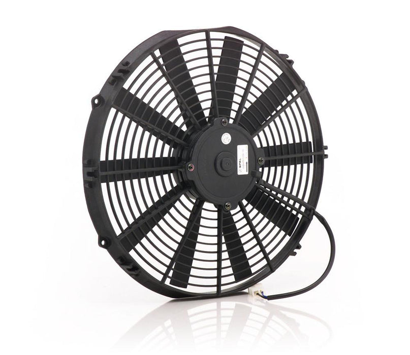 Be Cool 75039 13 Inch Electric Puller Fan Euro Black Medium Profile Be Cool Radiator - Truck Part Superstore