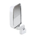 Smittybilt 7504 Half Door Side Mirrors 87-06 Wrangler YJ/TJ/LJ Chrome Smittybilt - Truck Part Superstore