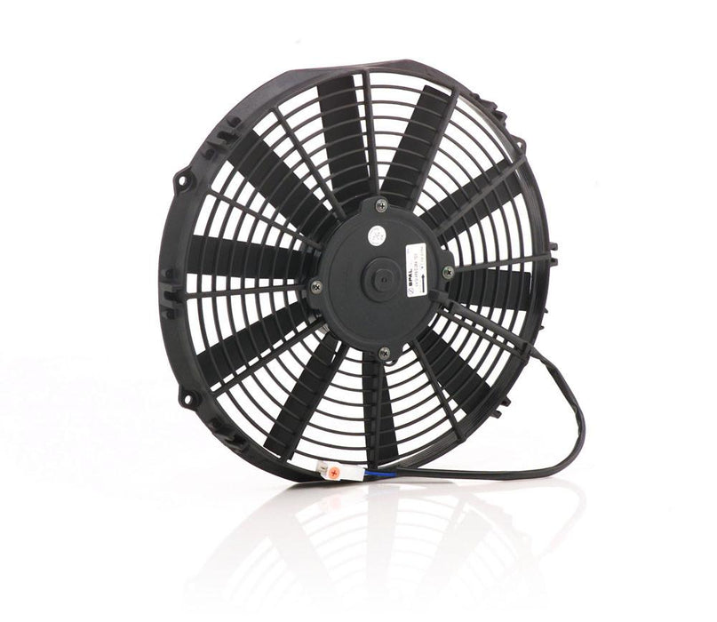 Be Cool 75054 11 Inch Electric Puller Fan Qualifier Euro Black Thin Line Be Cool Radiator - Truck Part Superstore