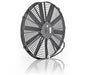 Be Cool 75058 16 Inch Electric Puller Fan Euro Black Thin Line Be Cool Radiator - Truck Part Superstore