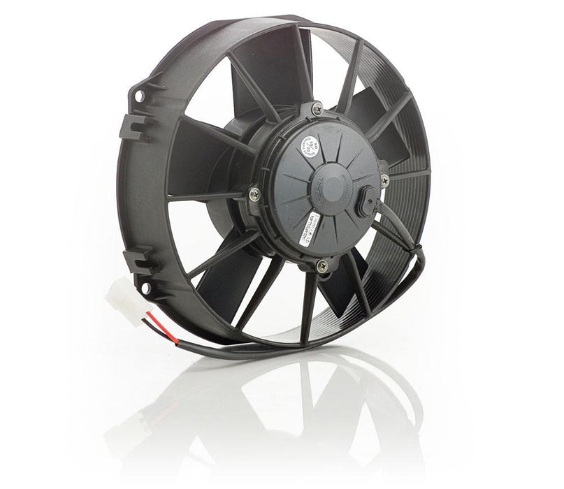 Be Cool 75061 9 Inch Electric Puller Fan Euro Black High Torque Be Cool Radiator - Truck Part Superstore