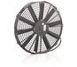 Be Cool 75083 14 Inch Electric Puller Fan Euro Black Thin Line Be Cool Radiator - Truck Part Superstore