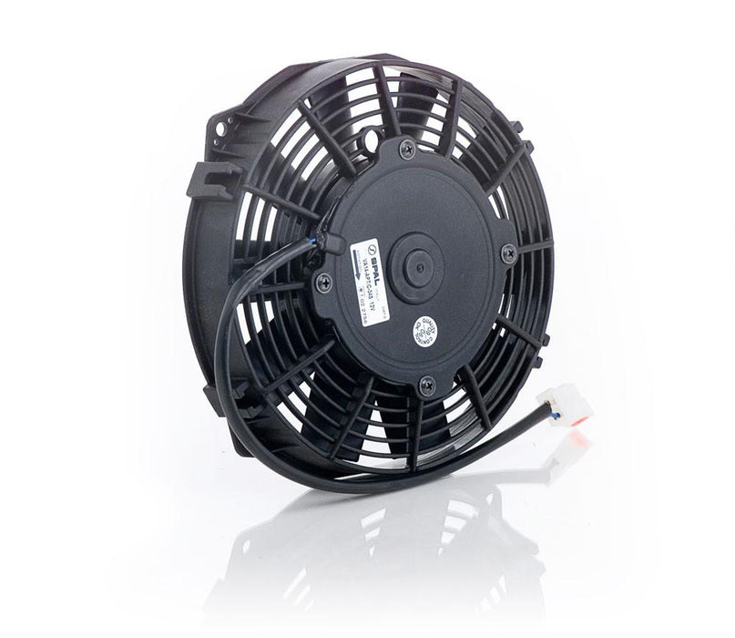Be Cool 75089 7.5 Inch Electric Pusher Fan Euro Black Thin Line Be Cool Radiator - Truck Part Superstore