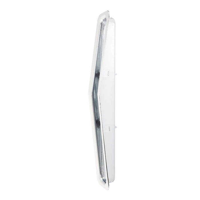 Smittybilt 7509 Grille Insert Trim 87-95 Wrangler YJ Chrome Smittybilt - Truck Part Superstore