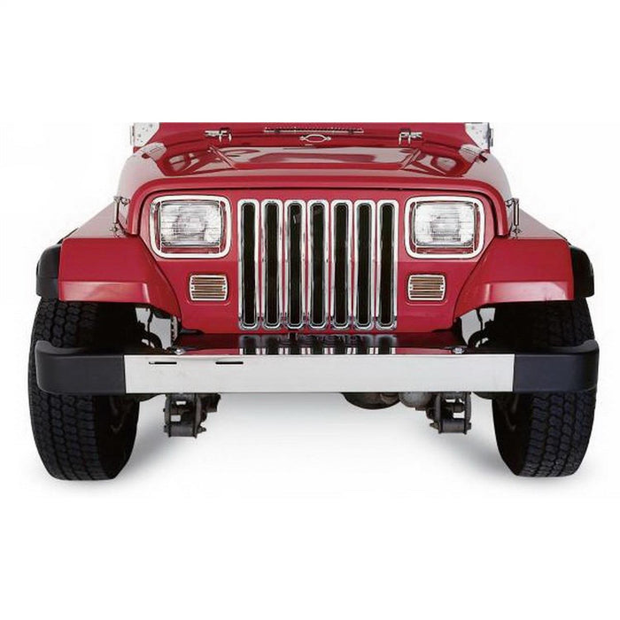 Rampage 7509 Grille Inserts; Chrome; - Truck Part Superstore