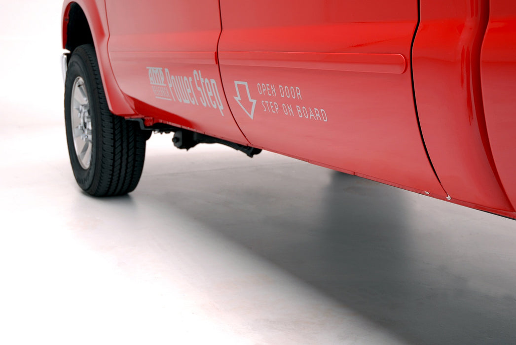 AMP Research 75104-01A PowerStep™; Incl. OEM Style Illumination; Black; - Truck Part Superstore