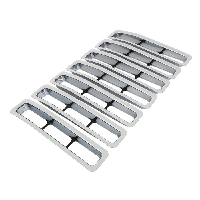 Smittybilt 7511 Jeep TJ/LJ Grille Inserts 99-06 Chrome Plated Smittybilt - Truck Part Superstore
