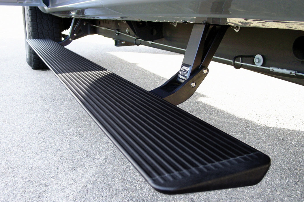 AMP Research 75115-01A PowerStep™; Incl. OEM Style Illumination; Black; - Truck Part Superstore