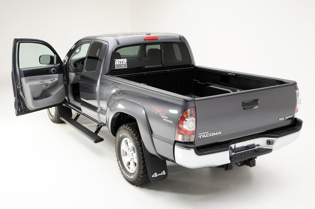 AMP Research 75142-01A PowerStep™; Incl. OEM Style Illumination; Black; - Truck Part Superstore