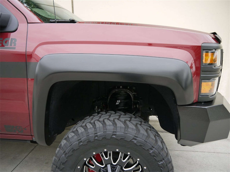 EGR 751575 EGR Rugged Style Matte Black Fender Flare-proudly made in the USA. - Truck Part Superstore