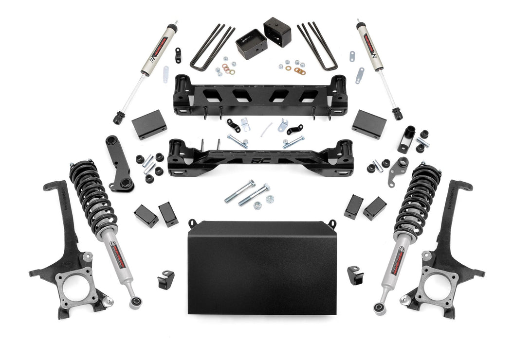 Rough Country 75171 4.0 Inch Toyota Suspension Lift Kit w/ N3 Struts and V2 Shocks For 16-20 Tundra 4WD Rough Country - Truck Part Superstore