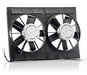 Be Cool 75207 11 Inch Puller Fans w/Billet Covers Aluminator Euro Black Shroud w/Dual Euro Black Fans Be Cool Radiator - Truck Part Superstore