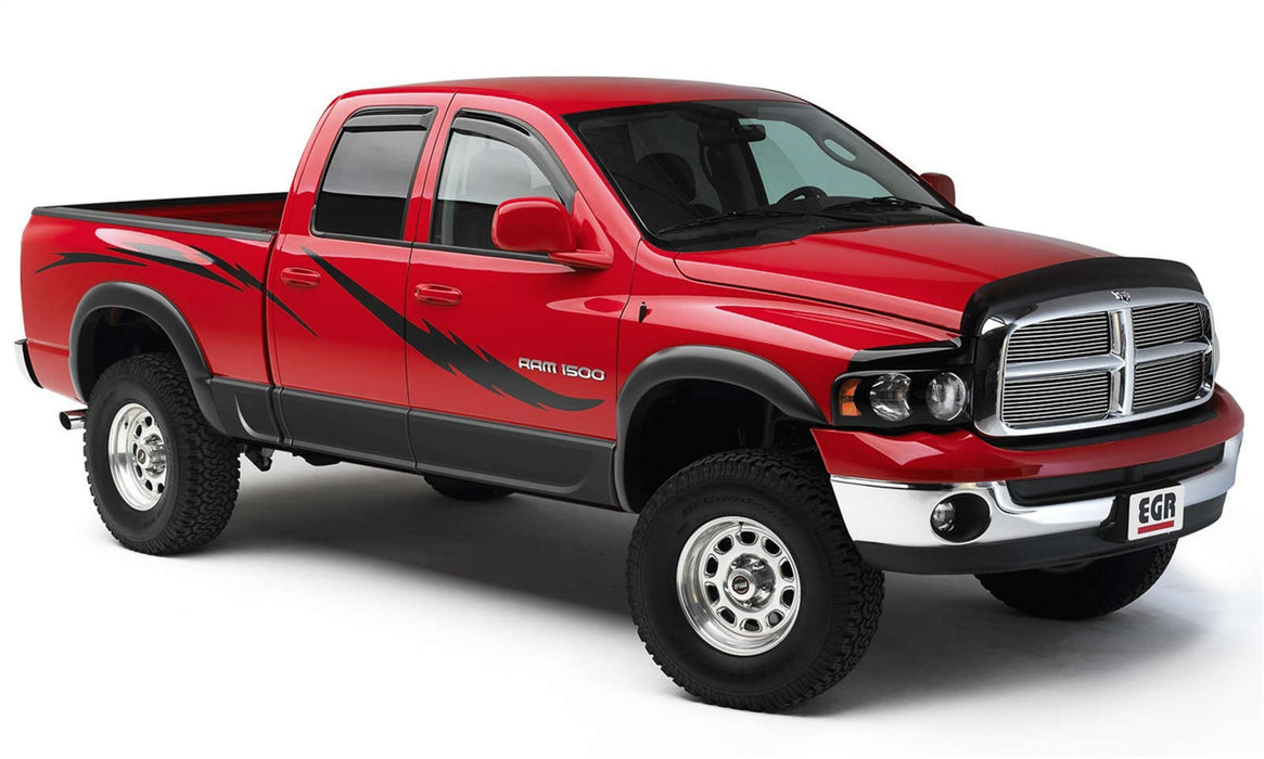 EGR 752554 EGR Rugged Style Black Fender Flare-proudly made in the USA. - Truck Part Superstore