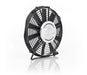 Be Cool 75282 12 Inch Puller Fan w/Billet Cover Aluminator Euro Black Be Cool Radiator - Truck Part Superstore