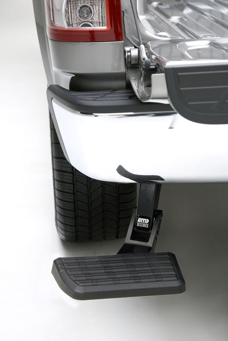 AMP Research 75300-01A BedStep®; Rear Bumper Access; Black; - Truck Part Superstore