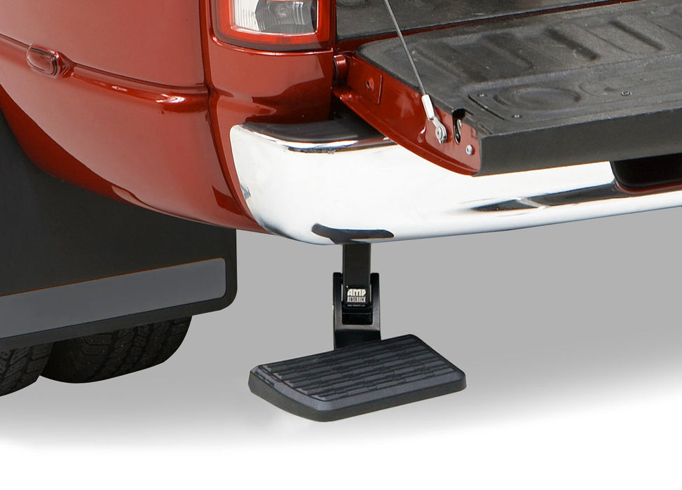 AMP Research 75304-01A BedStep®; Rear Bumper Access; Black; - Truck Part Superstore