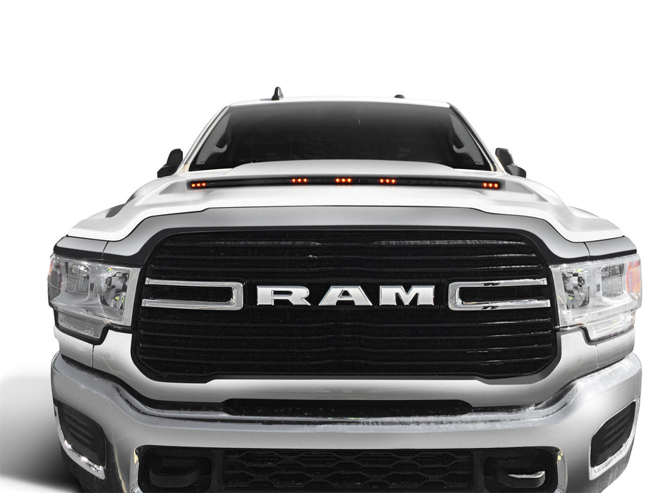 Auto Ventshade (AVS) 753051-PW7 Aeroskin LightShield™ Hood Protector; Bright White CC; Low Profile; - Truck Part Superstore