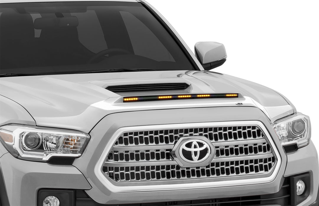 Auto Ventshade (AVS) 753079-40 Aeroskin LightShield™ Hood Protector; Super White; Low Profile; - Truck Part Superstore