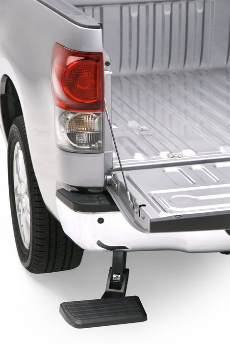 AMP Research 75309-01A BedStep®; Rear Bumper Access; Black; - Truck Part Superstore